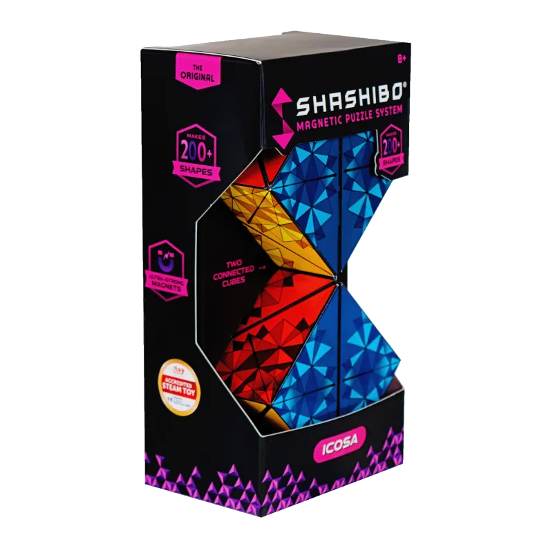 Shashibo Cube - Icosa: Primary Pizazz