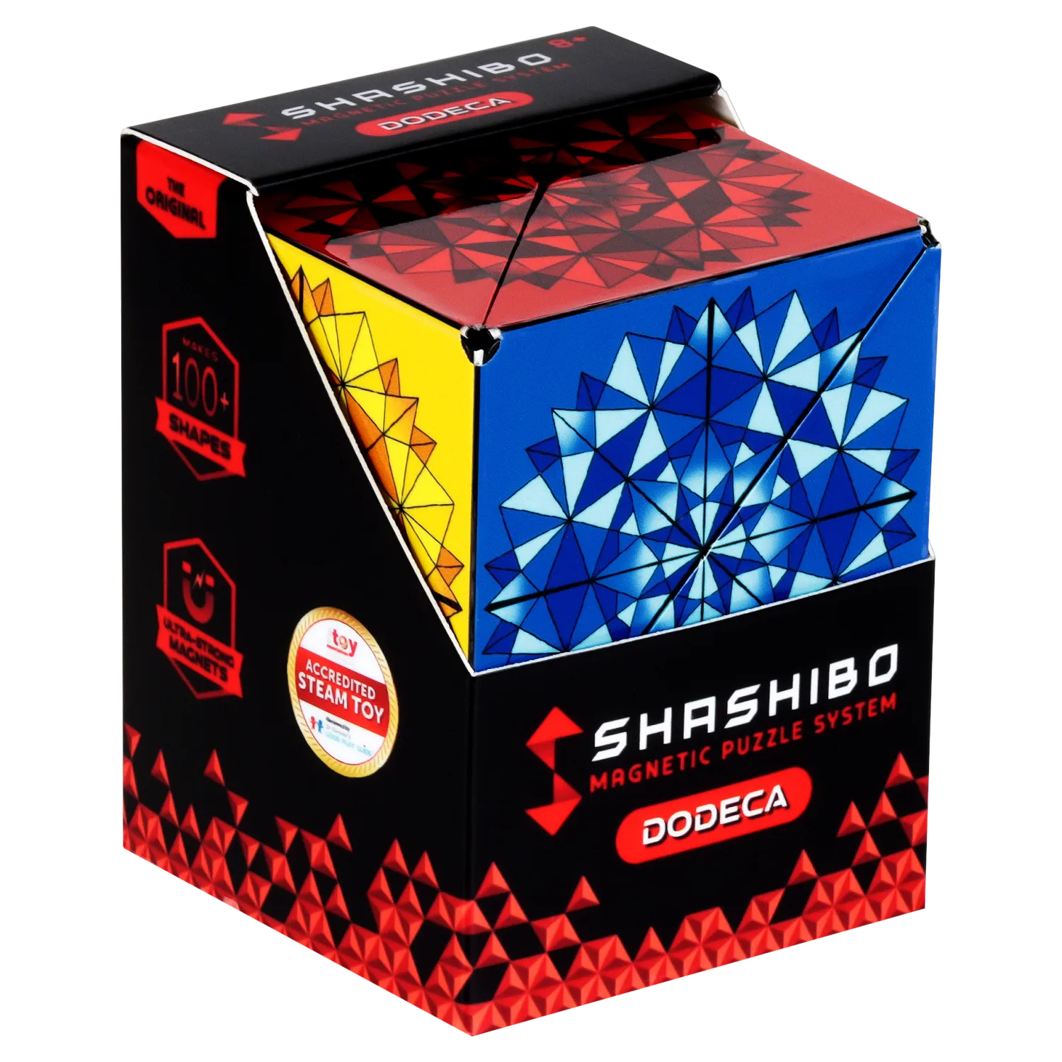 Shashibo Cube - Dodeca: Primary Pizazz