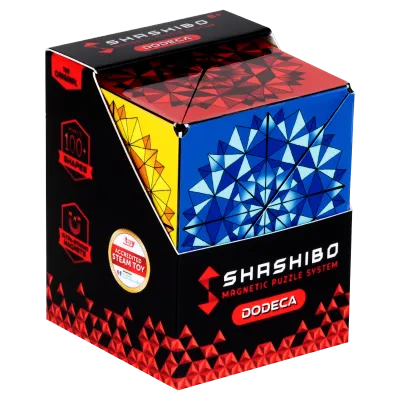 Shashibo Cube - Dodeca: Primary Pizazz