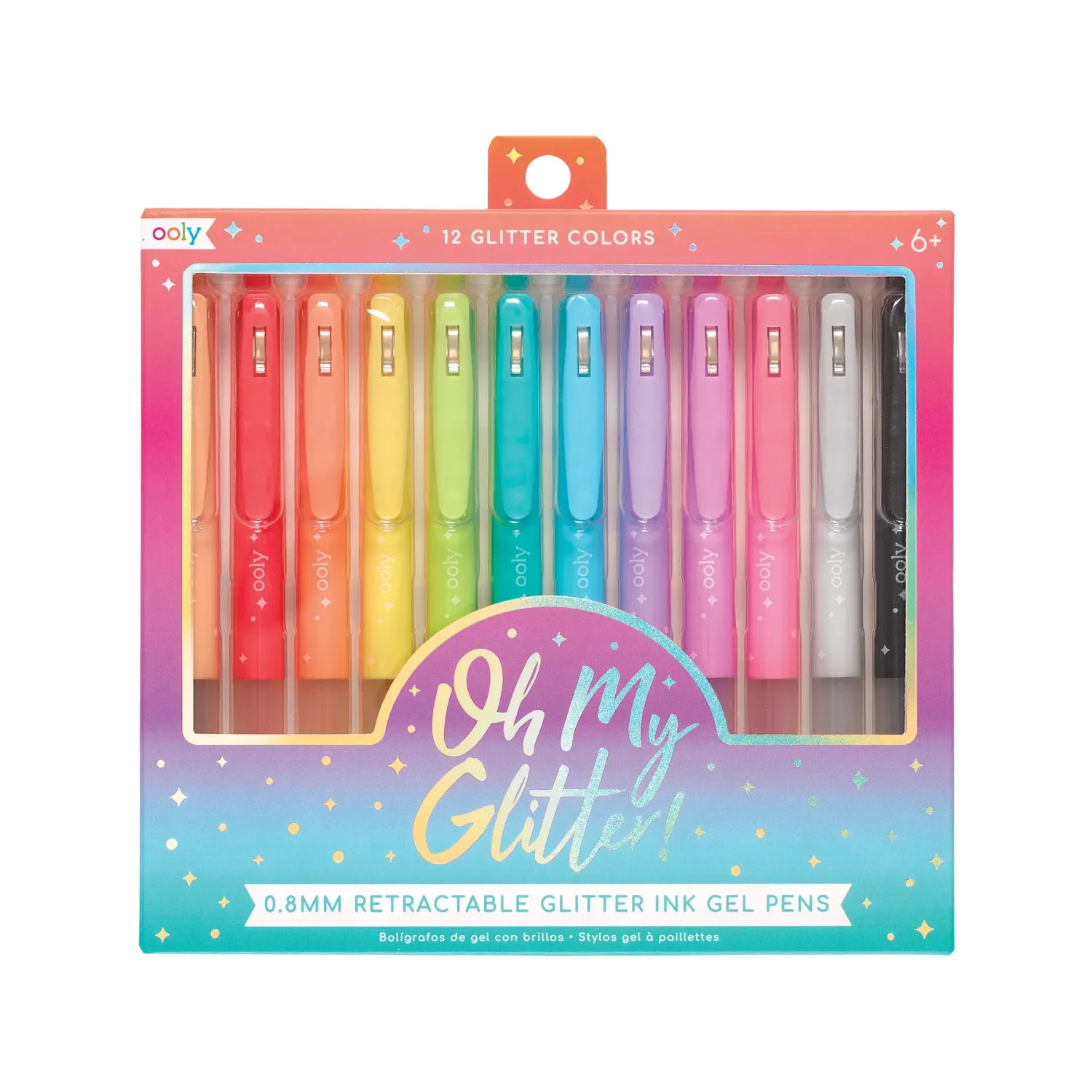 Pens - Oh My Glitter! set of 12