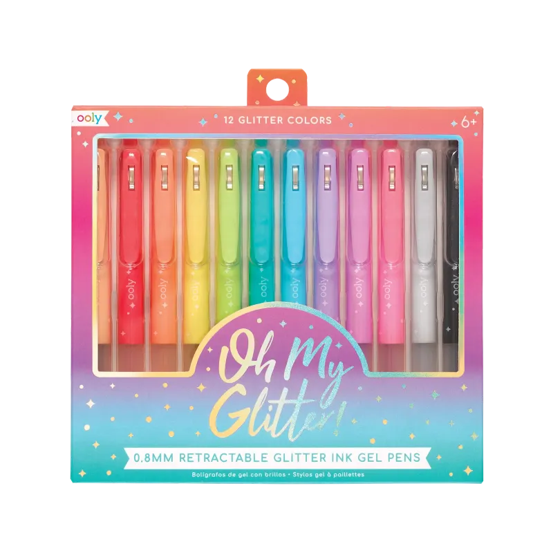 Pens - Oh My Glitter! set of 12