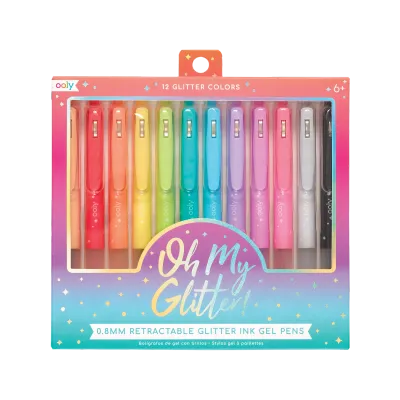 Pens - Oh My Glitter! set of 12