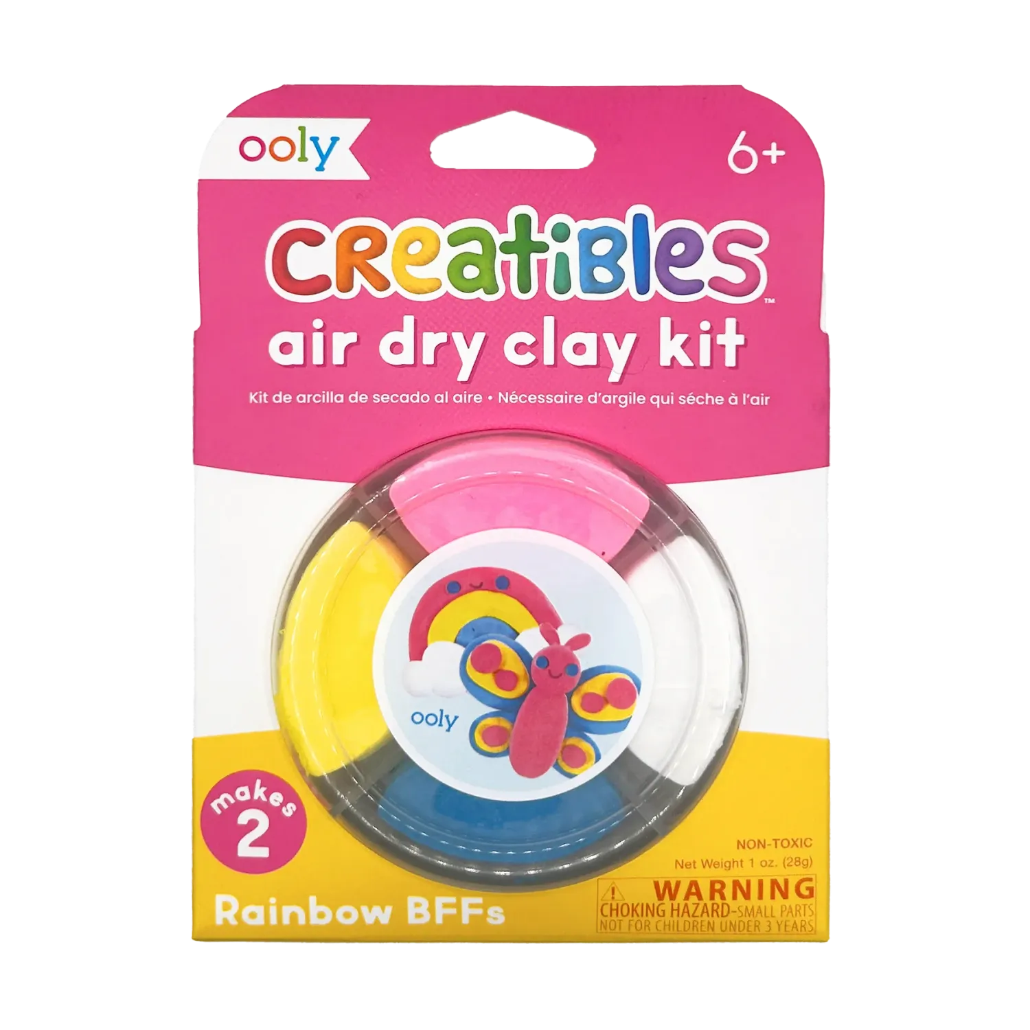 Air Dry Clay Bffs Kit - Creatibles Rainbow Pals