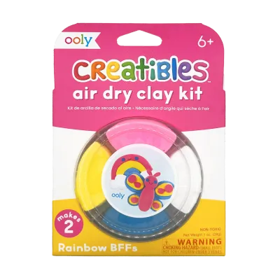 Air Dry Clay Bffs Kit - Creatibles Rainbow Pals