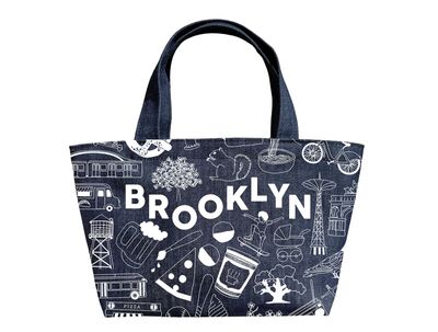 Tote - Brooklyn Iconic Mini: Denim