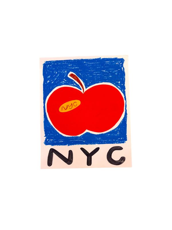 Art Print - 8x10: NYC Apple