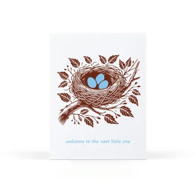 Card - Baby: Welcome to the Nest
