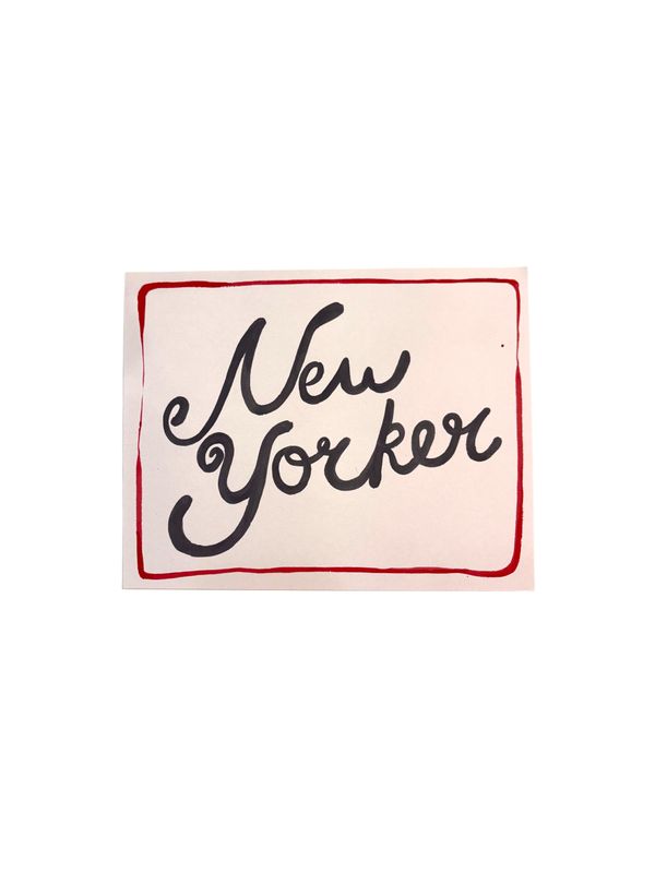 Art Print - 8x10: New Yorker