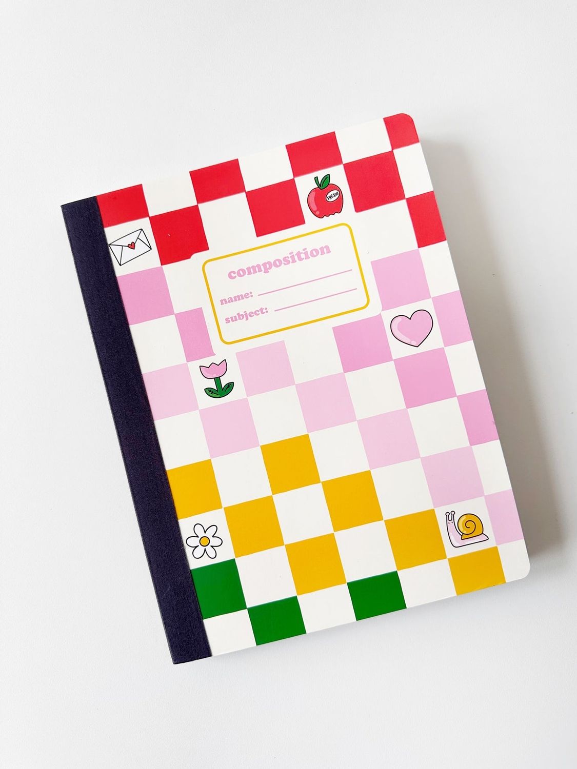 Compy Book - Hello Rainbow Check