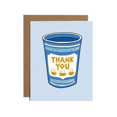 Card - Thank You: NYC Coffee Cup