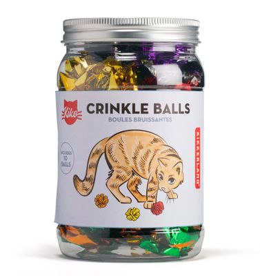 Cat Toy - Crinkle Balls