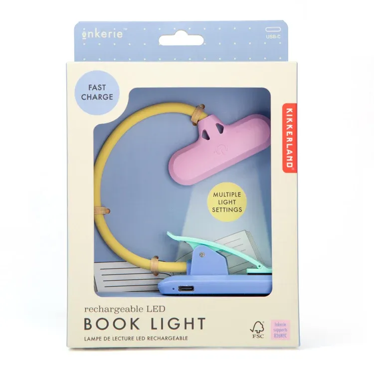 Book Light - Rechargeable Colorful