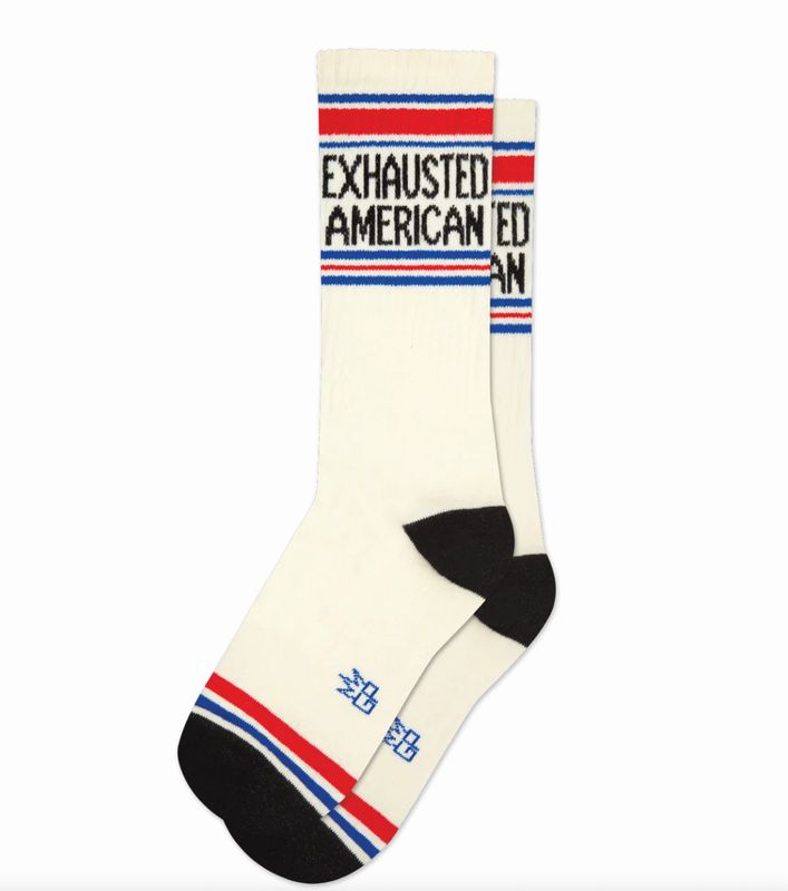 Socks - Athletic: Exhausted American