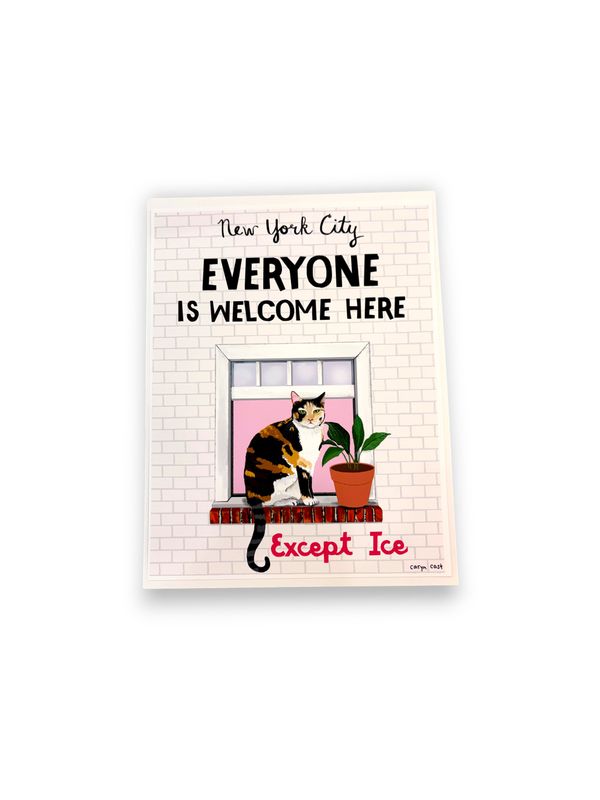 Art Print - 8.5x11: Everyone is Welcome Here