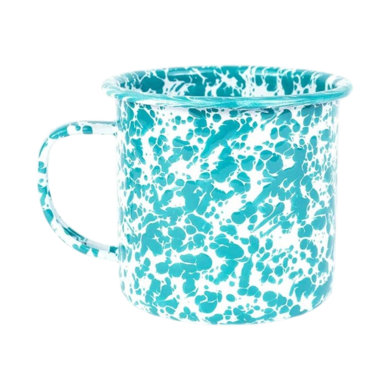 Mug - Turquoise Splatter 16oz