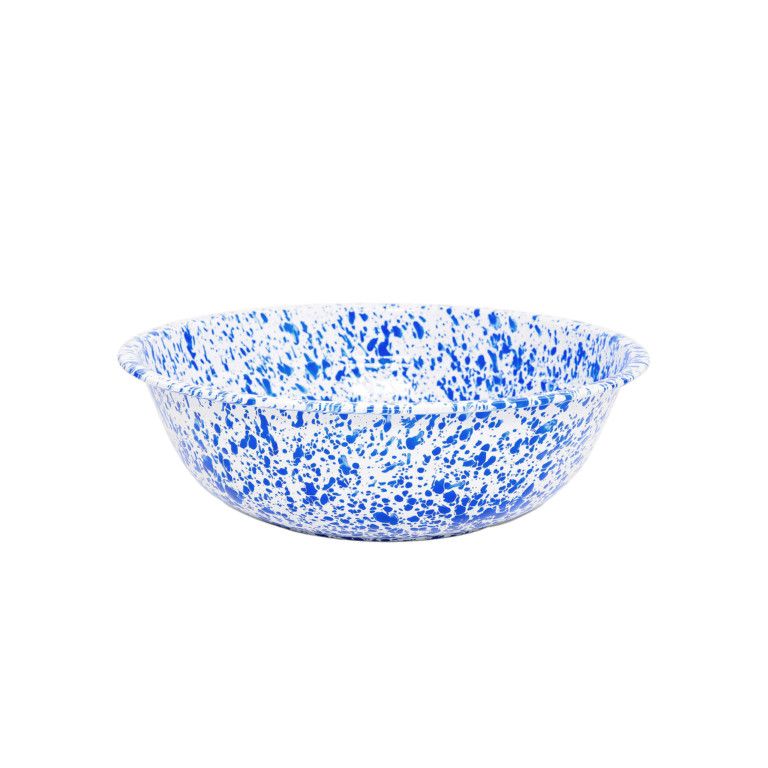 Medium Basin - Splatter Blue