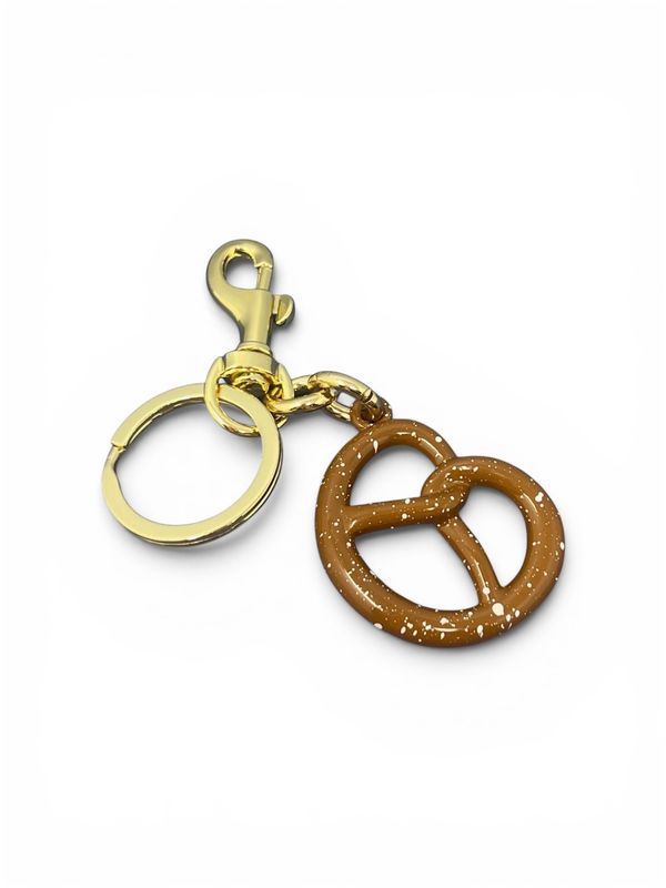 Keychain Charm - Pretzel