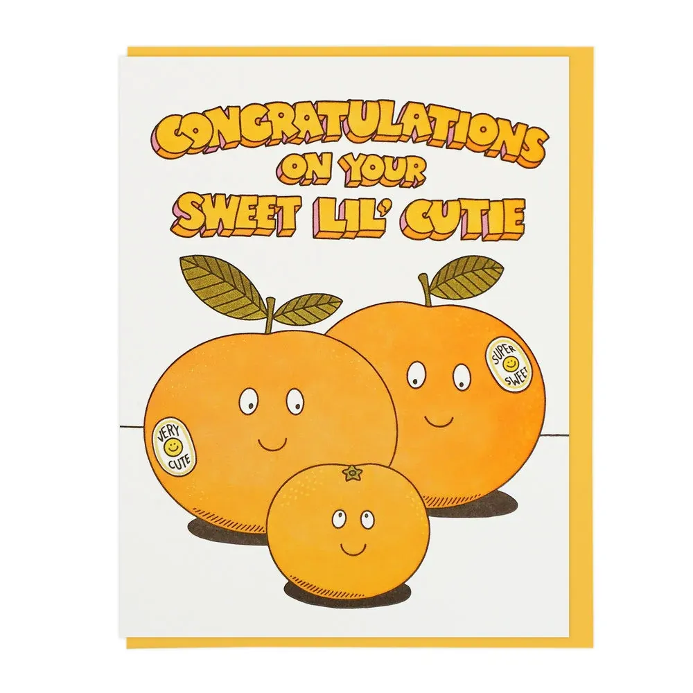 Card - Baby: Congrats on Your Sweet lil cutie
