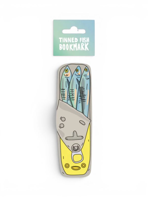 Bookmark - Diecut: Tinned Fish