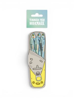 Bookmark - Diecut: Tinned Fish