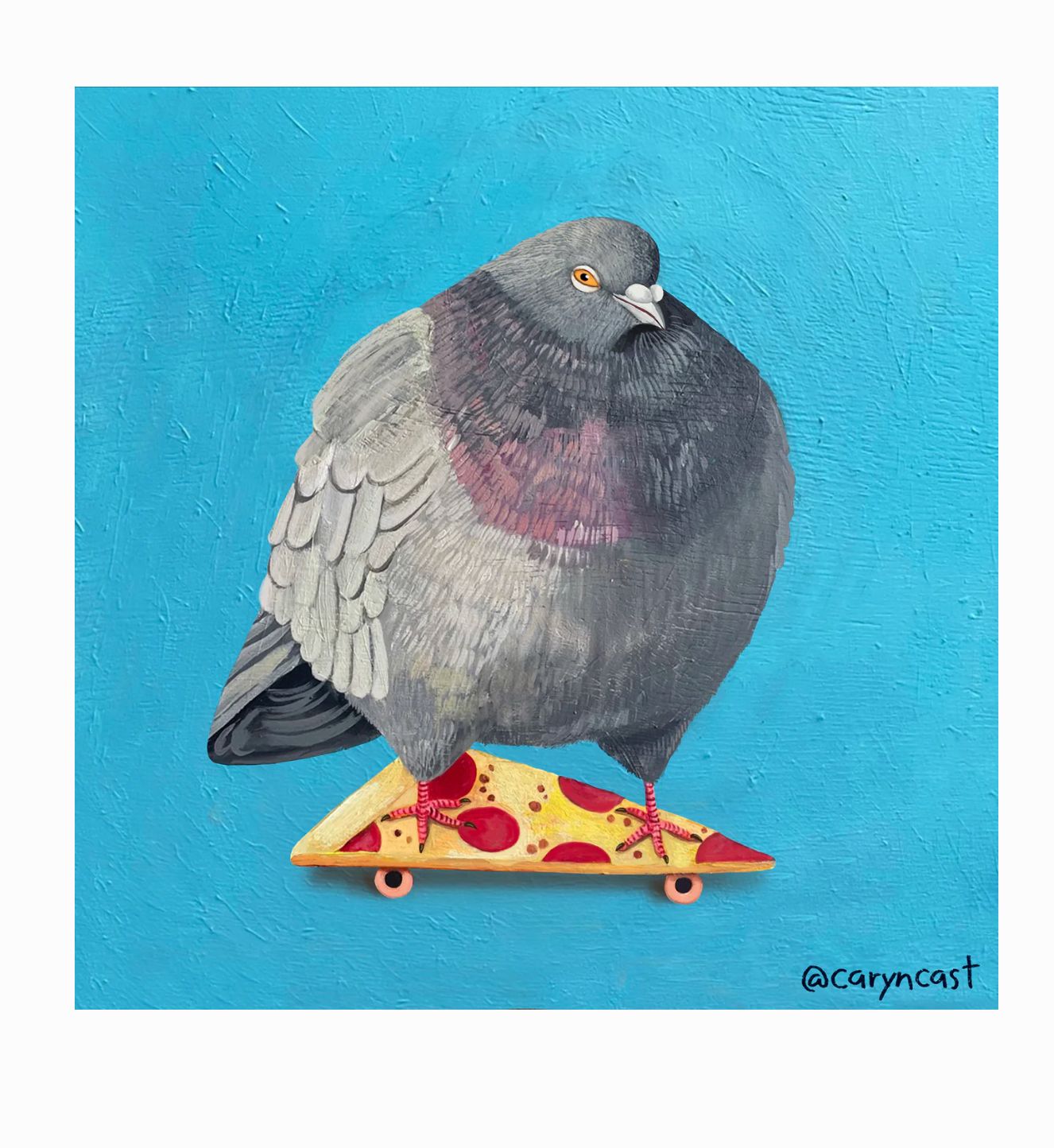 Magnet - Pizza Pigeon