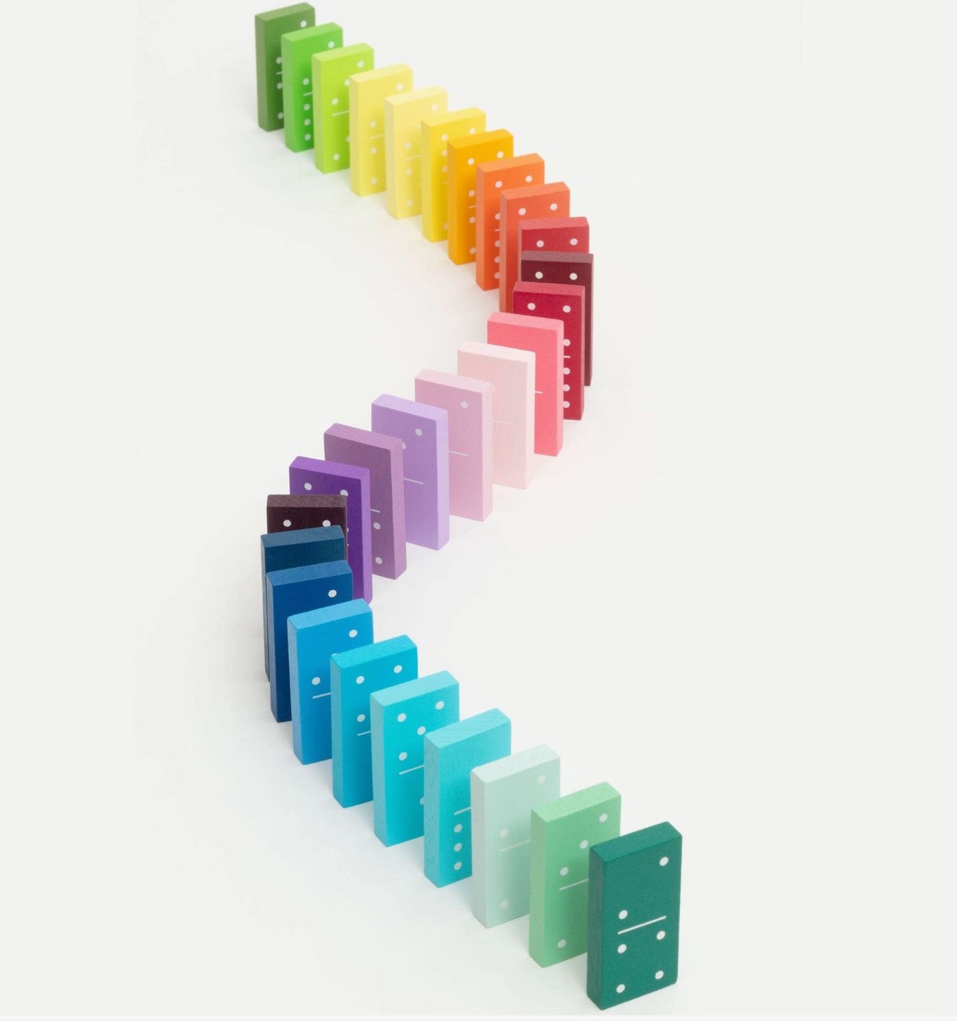 Dominoes - Gradient Rainbow