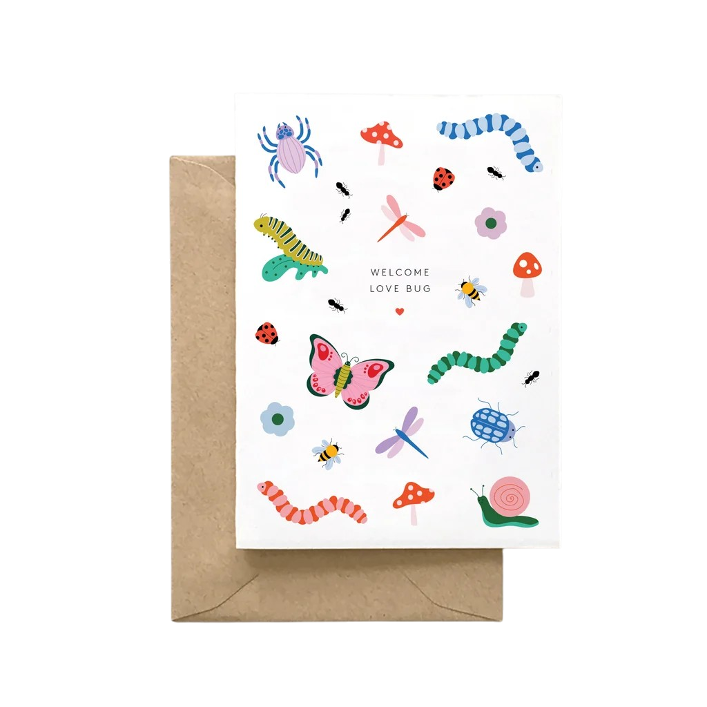 Card - Baby: Welcome Love Bug