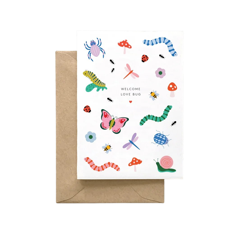 Card - Baby: Welcome Love Bug