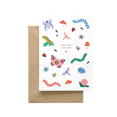Card - Baby: Welcome Love Bug