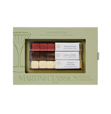 Cocktail Mixer Cubes - Martini Classics Set