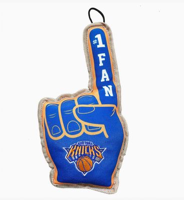 Dog Toy - NY Knicks #1 Foam Finger