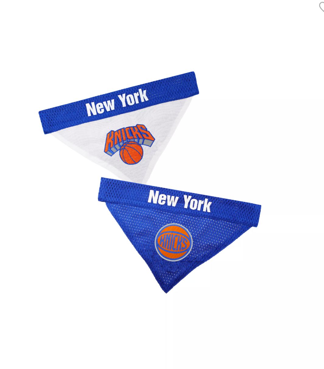 Pet Bandana - NY Knicks Reversible