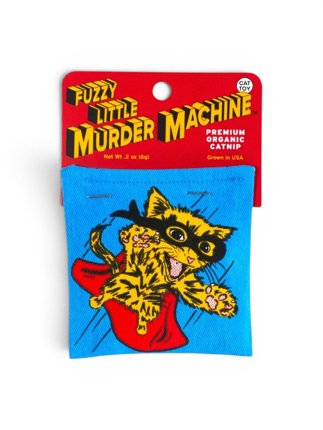 Catnip Toy - Fuzzy Murder Machine