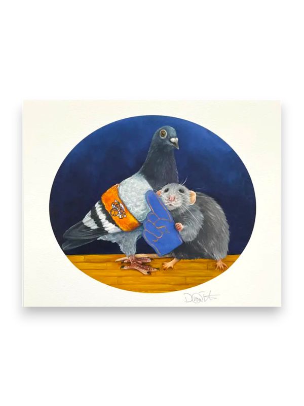 Art Print - 4x6: Knicks Game Date
