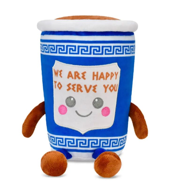 Stuffie - Happy to Serve You Coffee Cup