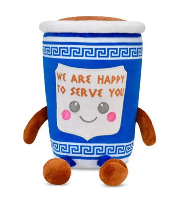 Stuffie - Happy to Serve You Coffee Cup