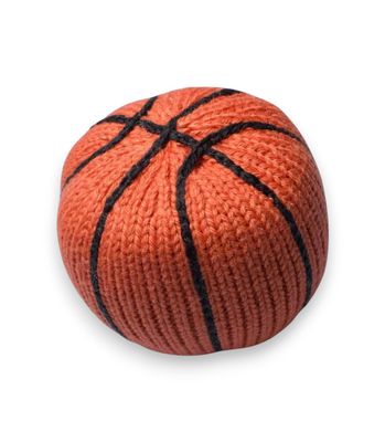 Organic Handmade Rattle - Basketball