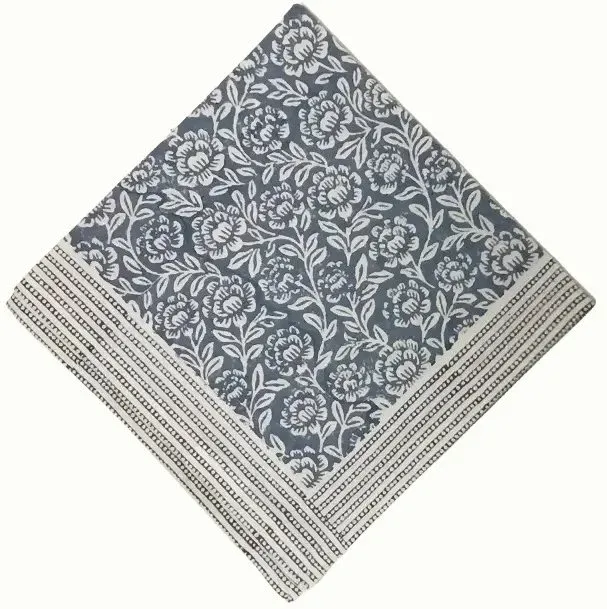 Tablecloth (60x60) - Foliage Blue