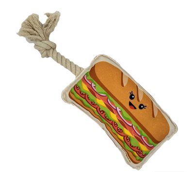 Dog Toy - Tug &amp; Fetch Sub Sandwich