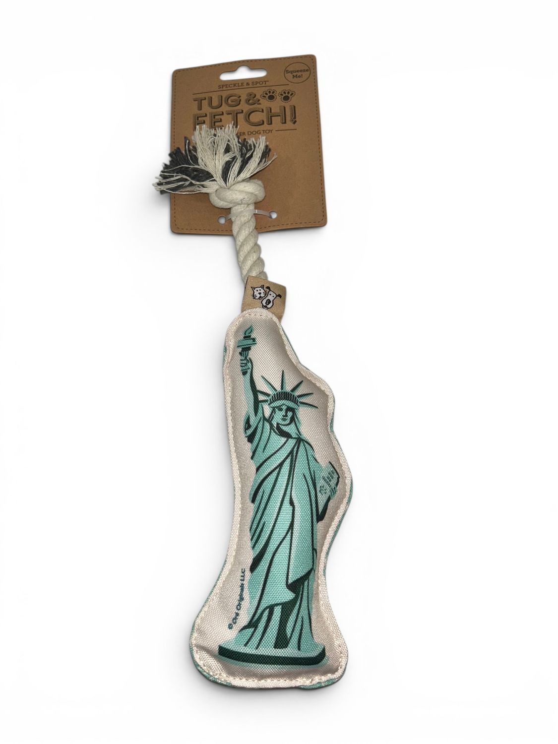 Dog Toy - Tug &amp; Fetch Statue of Liberty
