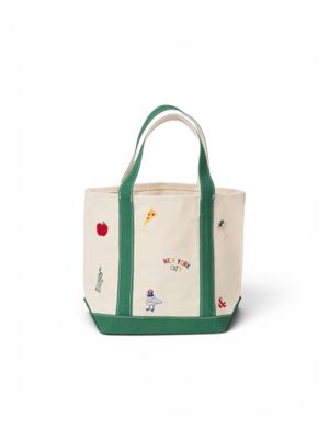 Tote - Embroidered New York Icons Small