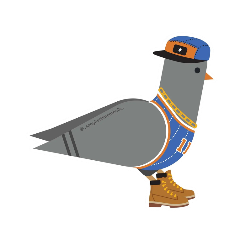 Sticker - Knicks Pigeon