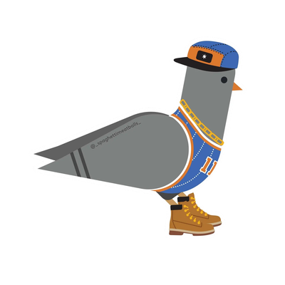 Sticker - Knicks Pigeon