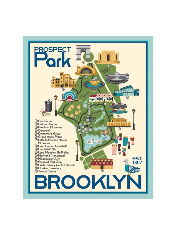 Art Print - 8x10: Prospect Park