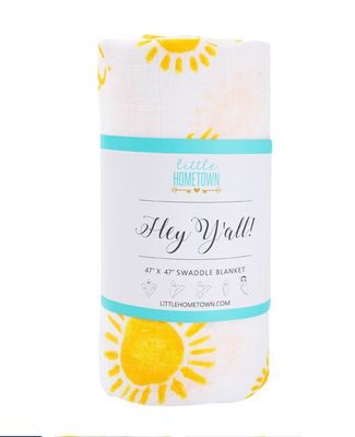 Baby Swaddle - Sunshine Hey Y'all