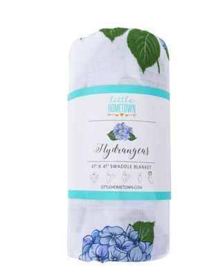 Baby Swaddle - Hydrangeas