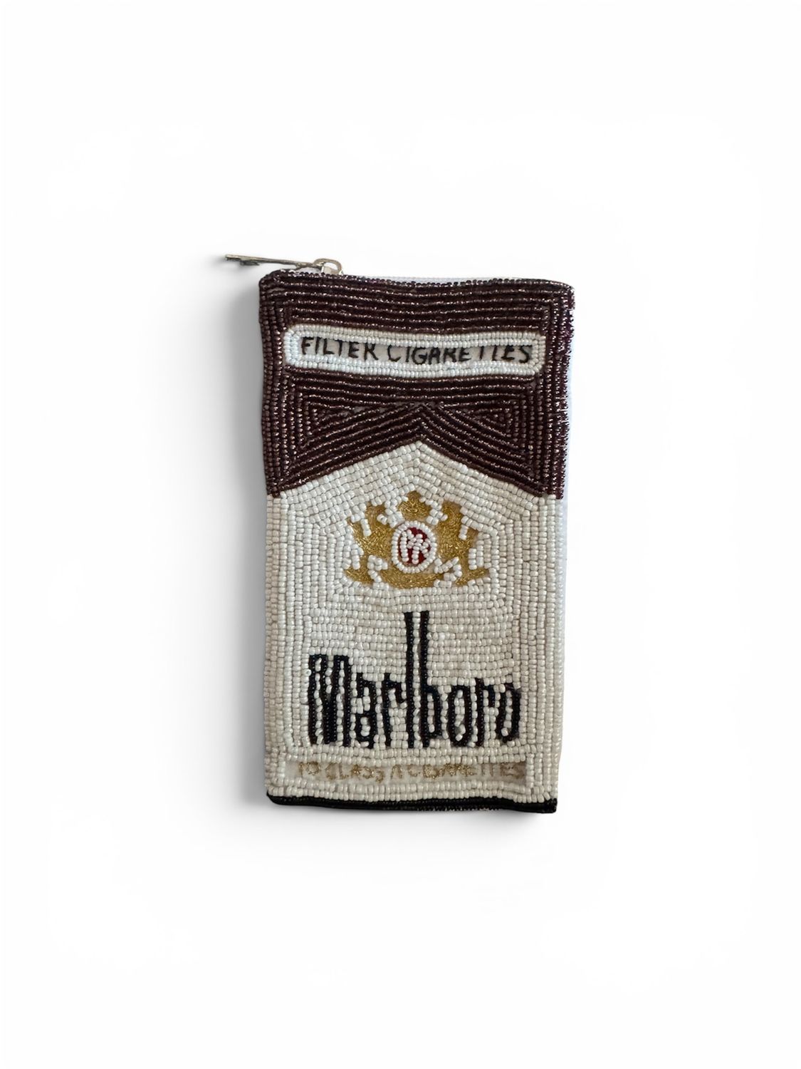 Beaded Coin Wallet - Marlboro