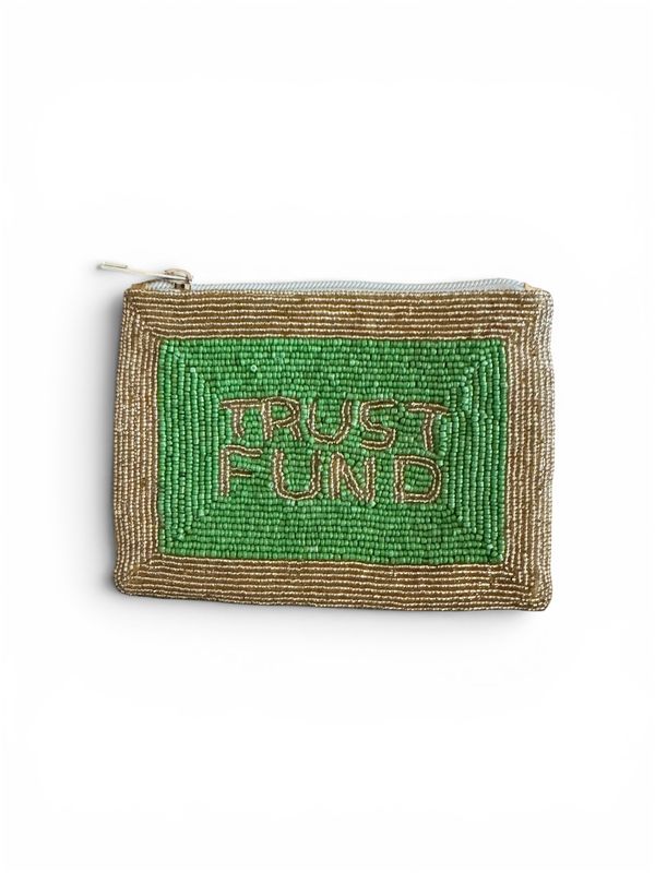 Beaded Coin Wallet - Trust Fund