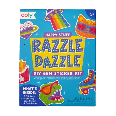 DIY Gem Sticker Kit - Razzle Dazzle Happy Stuff