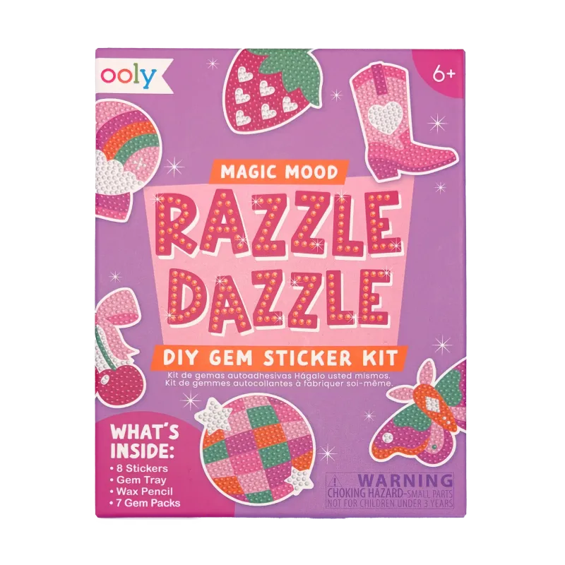 DIY Gem Sticker Kit - Razzle Dazzle Magic Mood